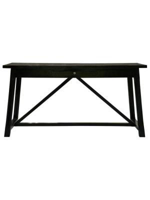 Noir Sutton Desk D.black