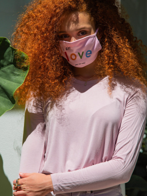 Pink I Am Love - Protective Mask