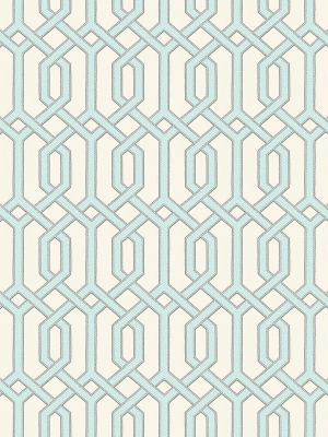 Bea Textured Geometric Wallpaper In Blue Pearl And Cream By Bd Wall