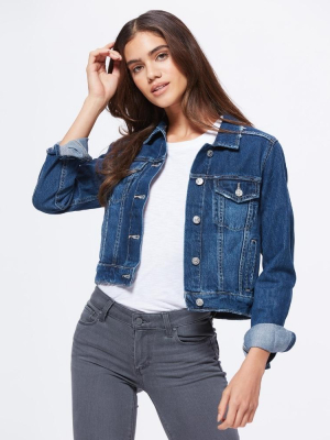 Paige Denim Vivienne Crop Denim Jacket