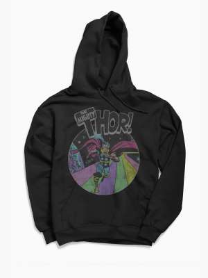 The Mighty Thor Retro Hoodie Sweatshirt