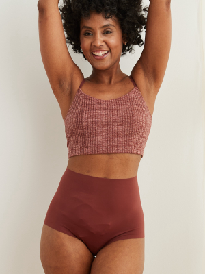 Aerie No Show High Waisted Cheeky Underwear