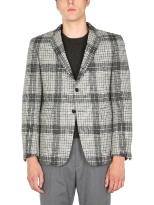 Thom Browne Checked Single-breasted Blazer