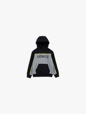 Little Boys (4-7) Piped Pullover Hoodie