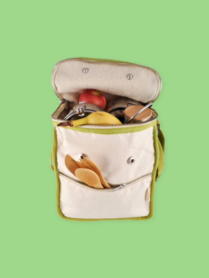 Wool Insulated Natural Lunch Bag
