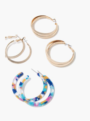 Hoop Earring Set