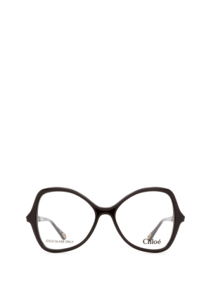 Chloé Eyewear Butterfly Frame Glasses