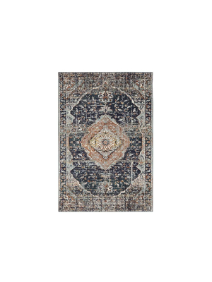 Meraki Solace Rug - Indigo