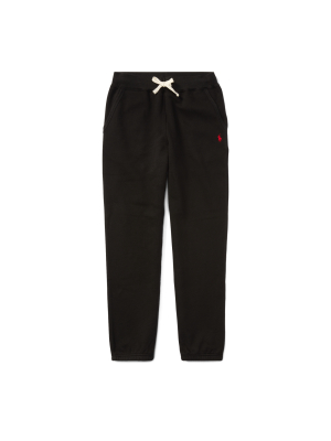 Cotton-blend-fleece Pant