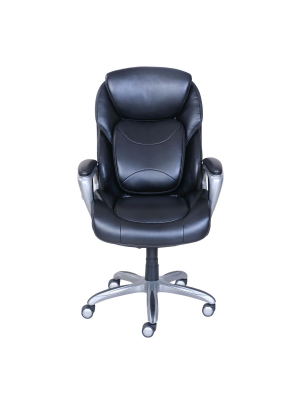 My Fit Executive Office Chair With 360 Motion Support Black - Serta