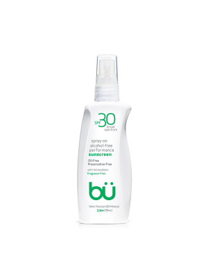 Bu Spf 30 Ultrafine Wowmist Sunscreen - Fragrance-free 3.3 Oz