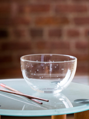 Snow Etched Deep Bowl (out Of Stock)