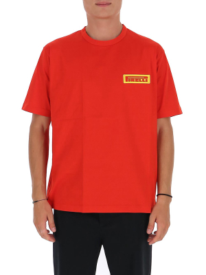 Junya Watanabe Man X Pirelli Logo Patch T-shirt