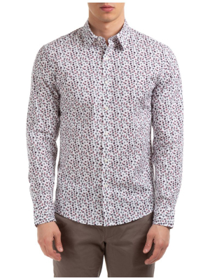 Michael Kors Floral Print Long-sleeve Shirt