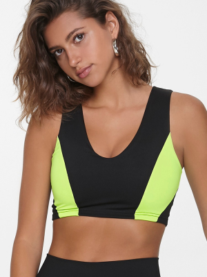 Active Colorblock Sports Bra