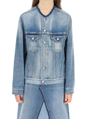 Maison Margiela Collarless Denim Jacket