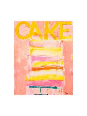 Great Cake Art Print