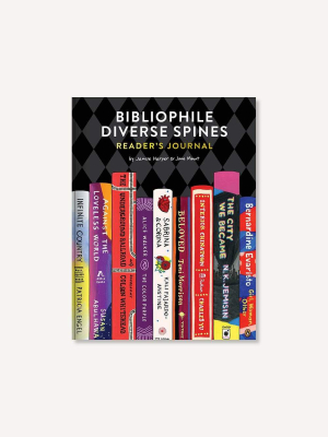 Bibliophile Diverse Spines Reader's Journal