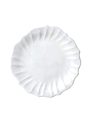 Vietri Incanto Ruffle Dinner Plate