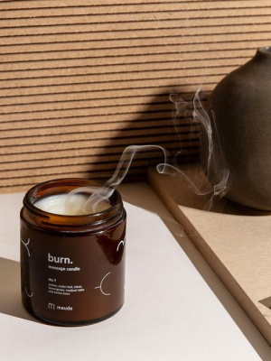 Maude Burn Massage Candle