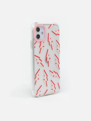 **glitter Lightning Bolt Shock - Iphone Xr / 11 By Skinnydip