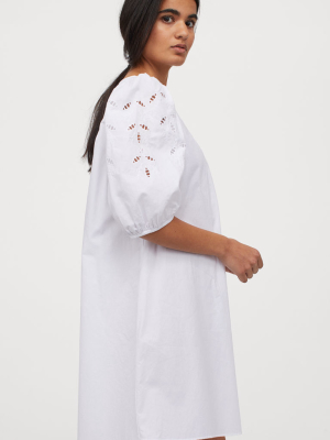 Eyelet Embroidery Dress