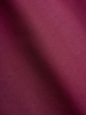 Aubergine Percale Egyptian Cotton Bedding