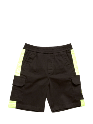 Moncler Enfant Side Stripe Track Shorts