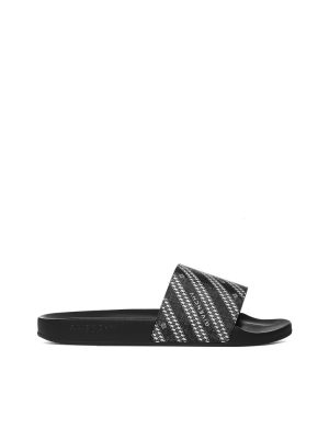 Givenchy Logo Chain Printed Slides