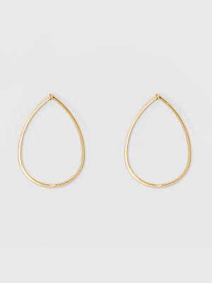 Metal Drop Earrings - A New Day™ Gold