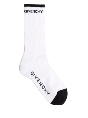 Givenchy Logo Crew Socks
