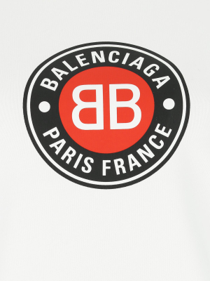 Balenciaga Paris France Printed T-shirt