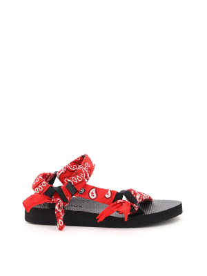 Arizona Love Bandana Detailed Trekky Sandals