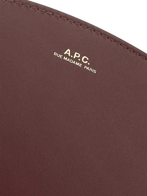 A.p.c. Demi Lune Mini Crossbody Bag