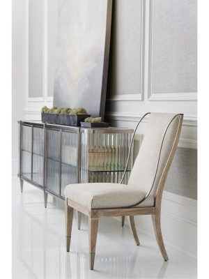 Caracole Open Arms Side Chair