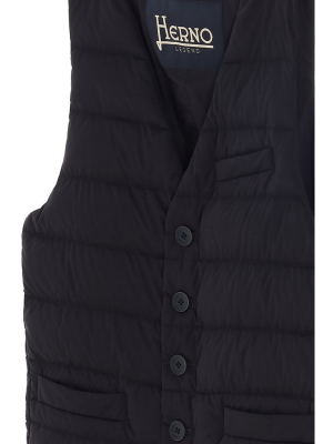 Herno Padded Button-up Gilet