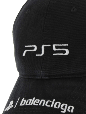 Balenciaga X Playstation 5 Embroidered Baseball Cap