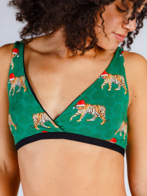 The Tinsel Tigers | Christmas Tiger Bralette