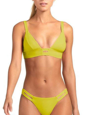 Vitamin A Neutra Bralette In Citron Refresh 40t Ctr