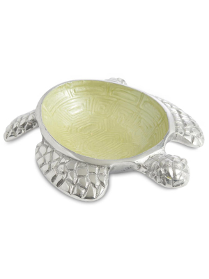 Julia Knight Sea Turtle 6" Bowl In Kiwi