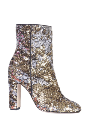 Paris Texas Sequin Embellished Ankle Boots