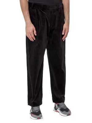 White Mountaineering Corduroy Wide-leg Trousers