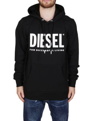 Diesel Logo Printed Hoodie