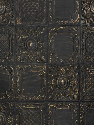 Tin Tiles Black