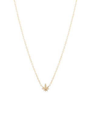 14k Diamond Itty Bitty Mary Jane Necklace