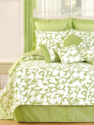 C&f Home Serendipity Green Quilt