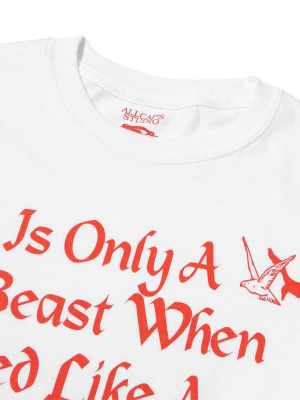 He Is Only A Wild Beast L/s T-shirt