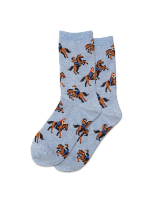 Women's Cowboy Crew Socks