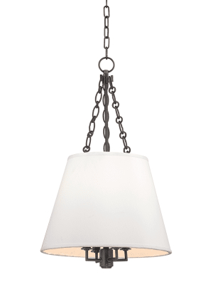 Burdett 4 Light Pendant Old Bronze