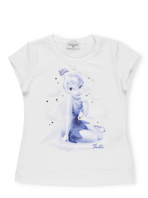 Monnalisa Tinker Bell Print T-shirt